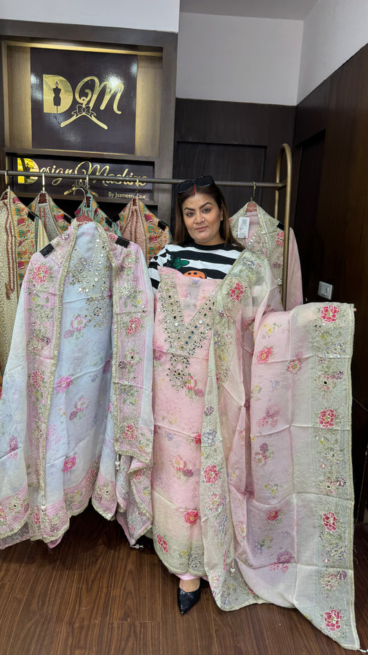 Arvella (Organza Tissue Unstitch Suit)