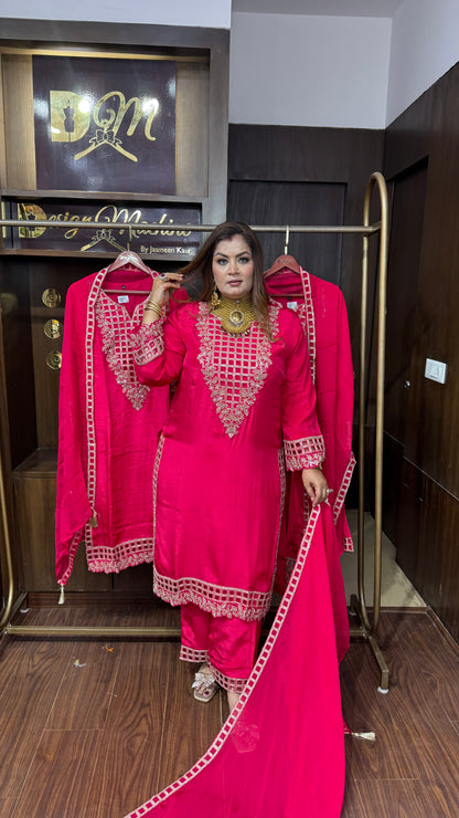 Elarisse Pure Crepe Suit