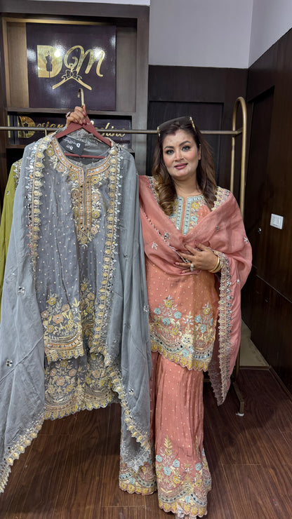 Zarevina Pure Chunon Suit
