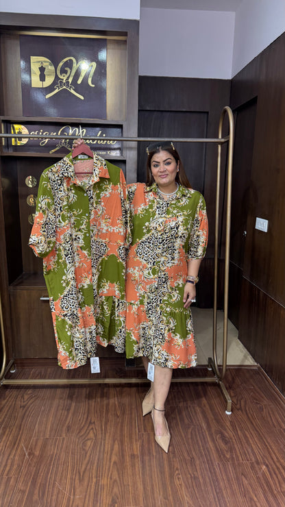 Elyssa (Pure Crepe Turkey Dress)