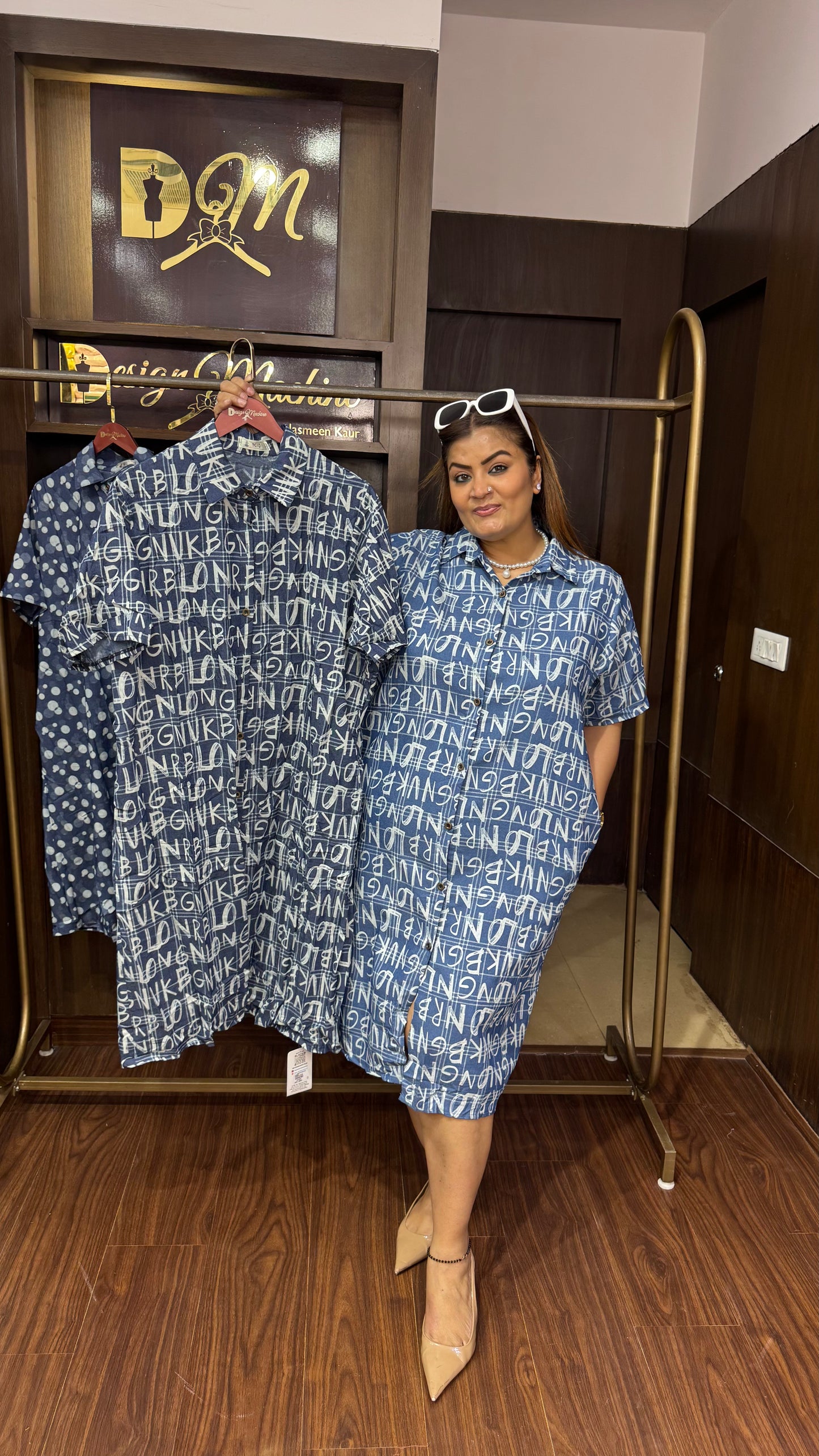 Velara (Denim Dress)