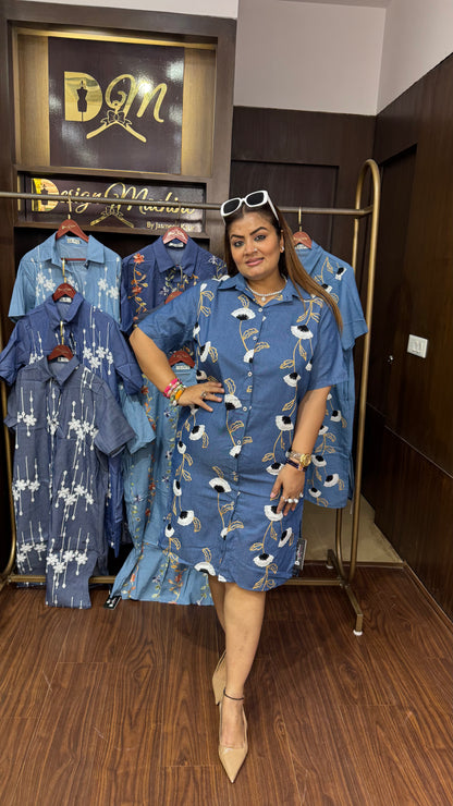 Aurina (Denim Dress)