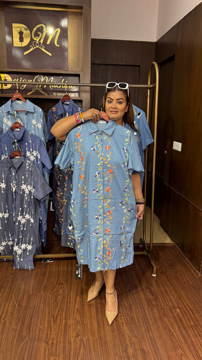 Aurina (Denim Dress)