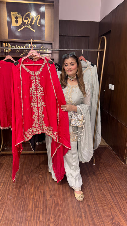 Laviera (Chinnon Crepe Sharara Suit )