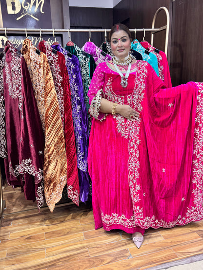 Regalia Velvet (Un-Stitched)