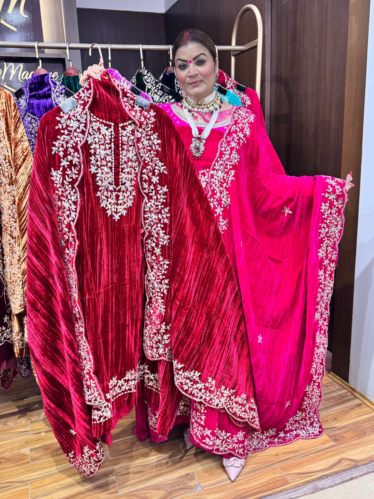 Regalia Velvet (Un-Stitched)