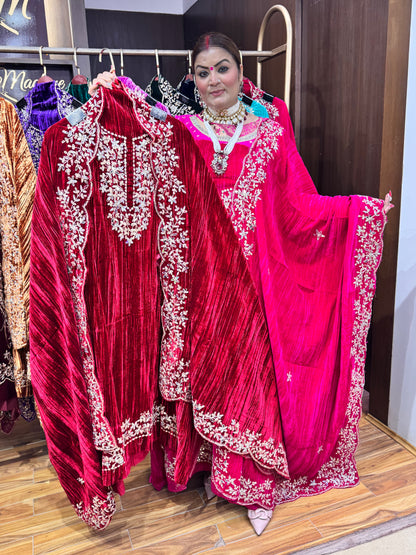 Regalia Velvet (Un-Stitched)