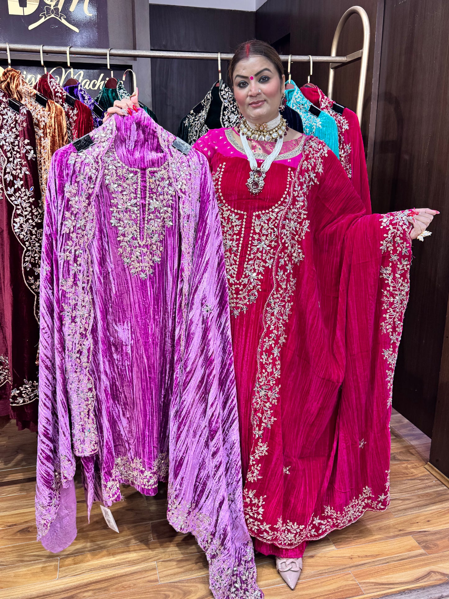 Regalia Velvet (Un-Stitched)