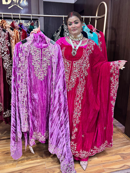 Regalia Velvet (Un-Stitched)