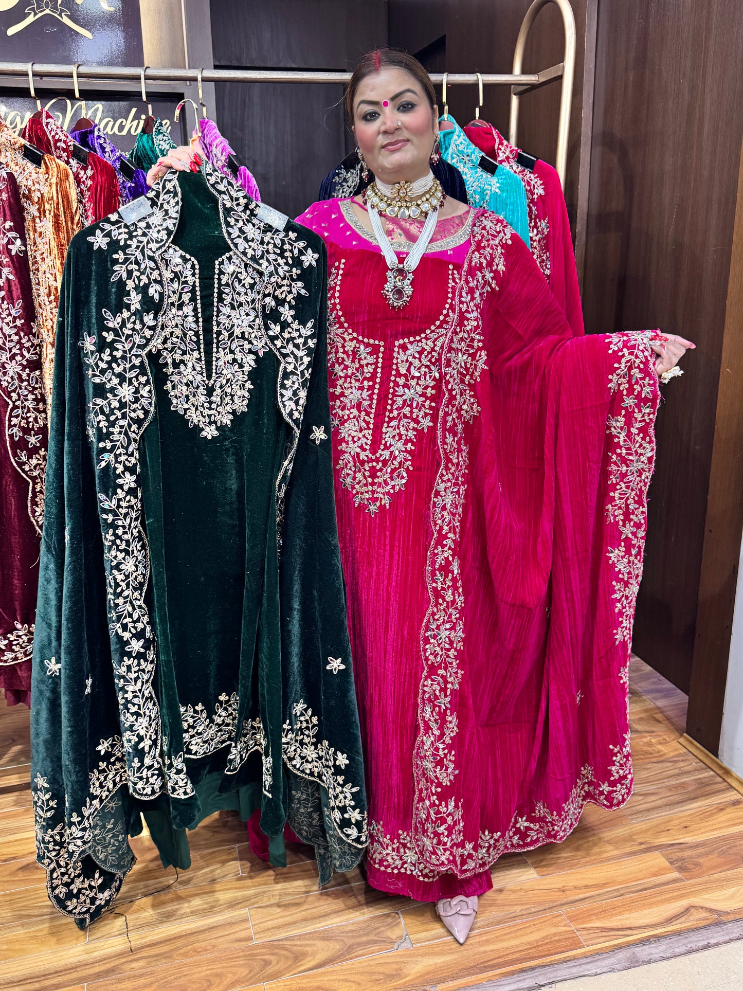 Regalia Velvet (Un-Stitched)