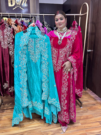 Regalia Velvet (Un-Stitched)