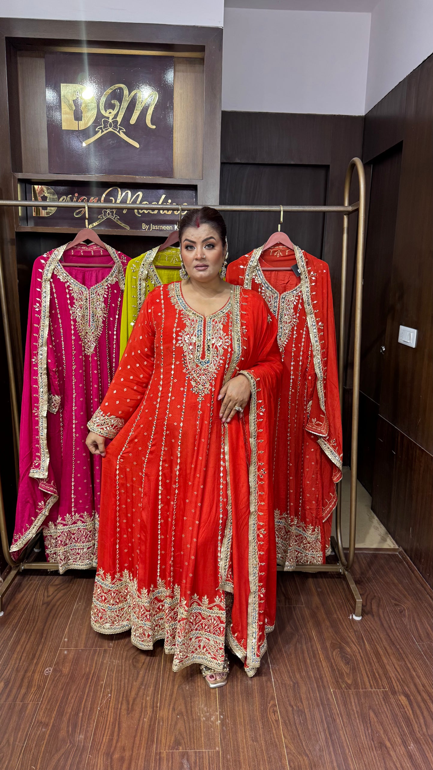 Nooré Pure Chunon Anarkali Suit