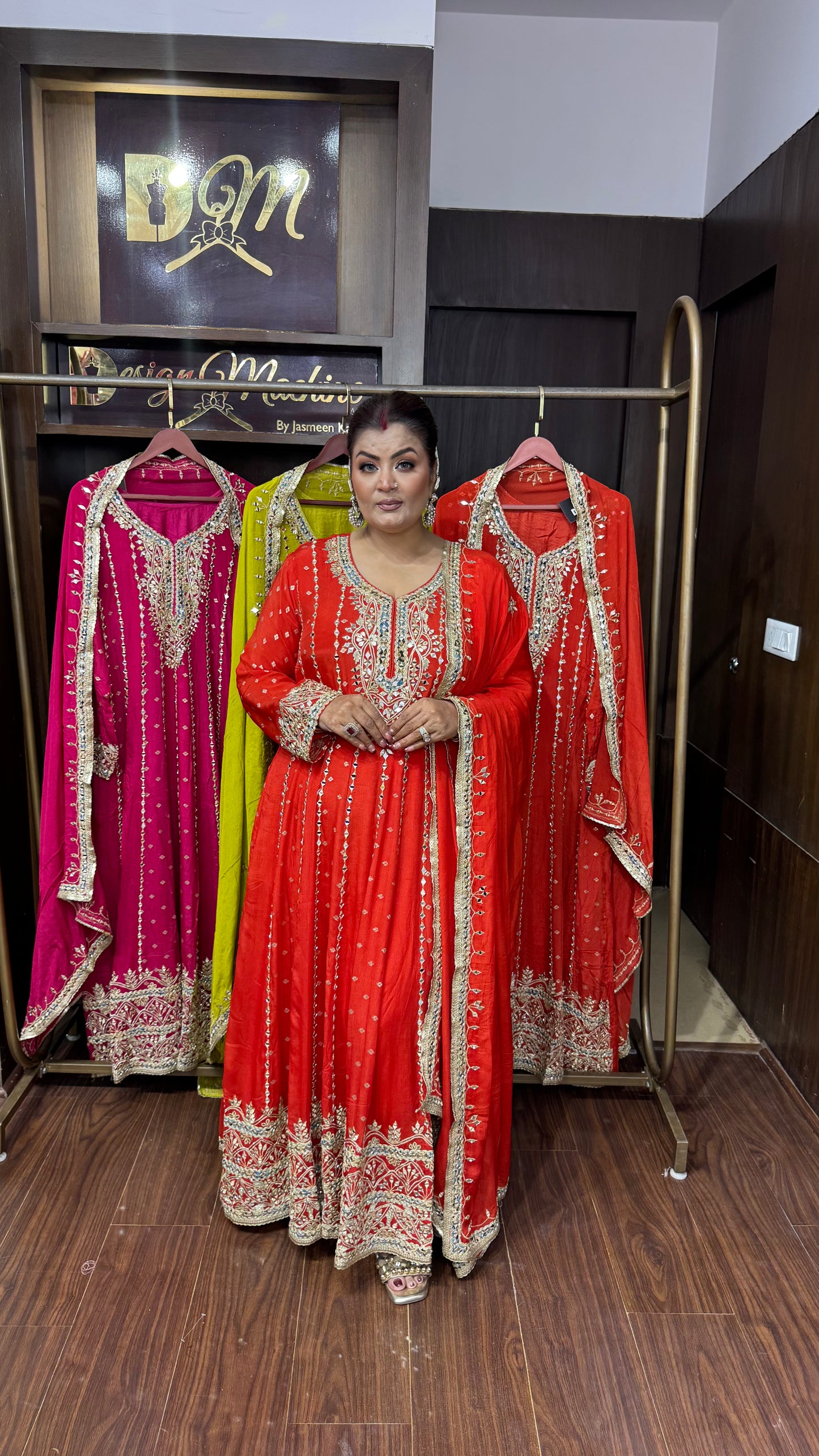 Nooré Pure Chunon Anarkali Suit