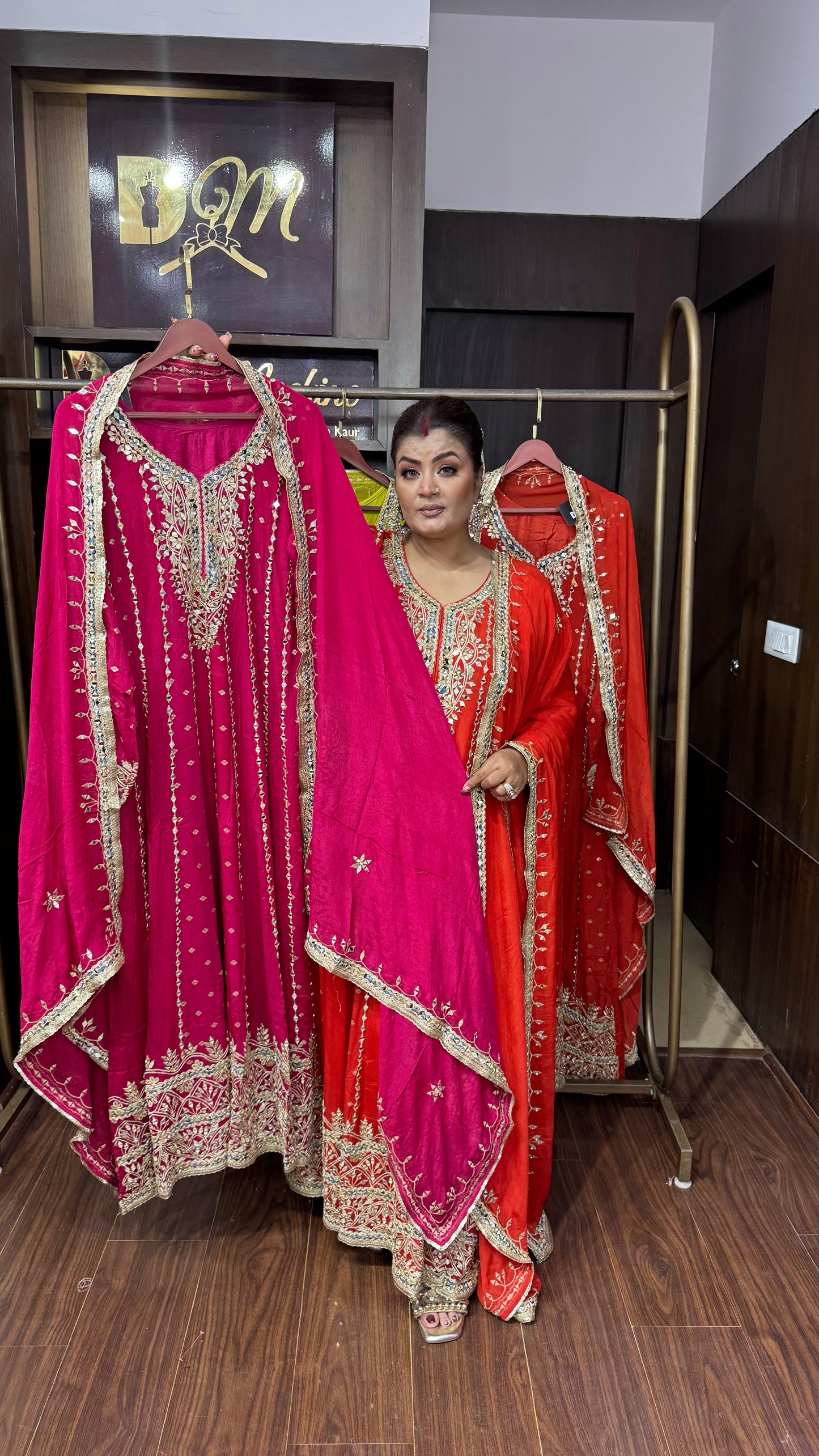 Nooré Pure Chunon Anarkali Suit