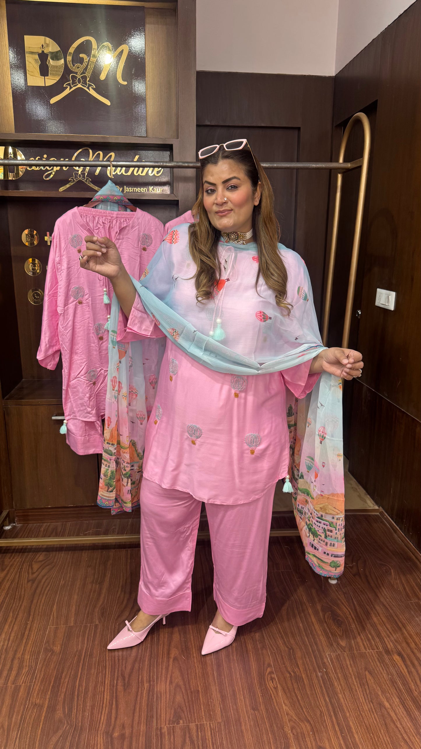 Azvella (Cotton Silk Suit)