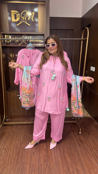 Azvella (Cotton Silk Suit)