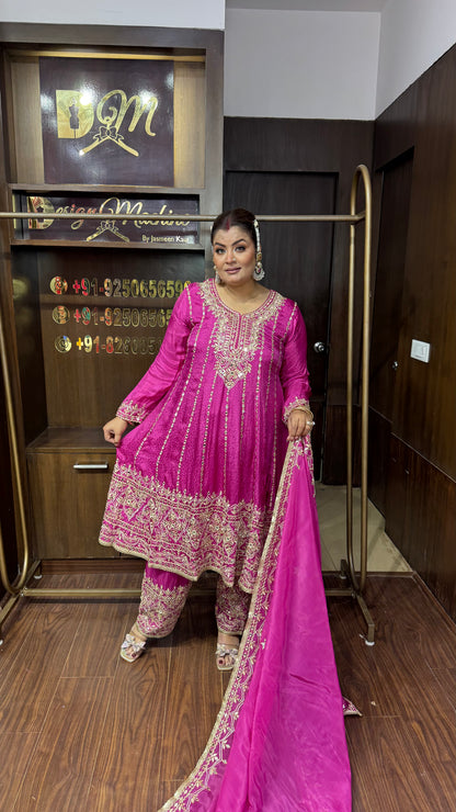 Mahira Chunon Farshi Anarkali Suit