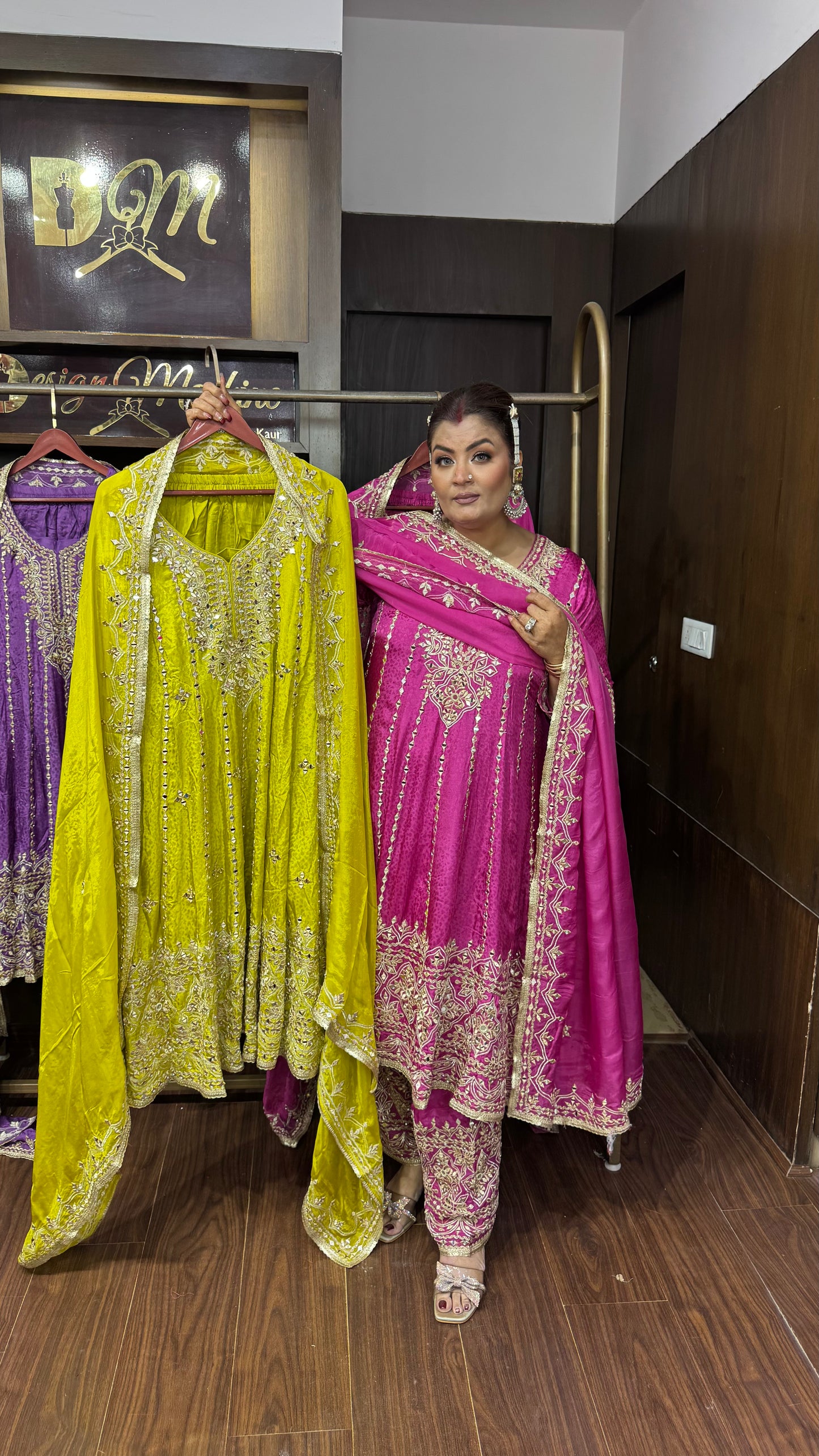 Mahira Chunon Farshi Anarkali Suit