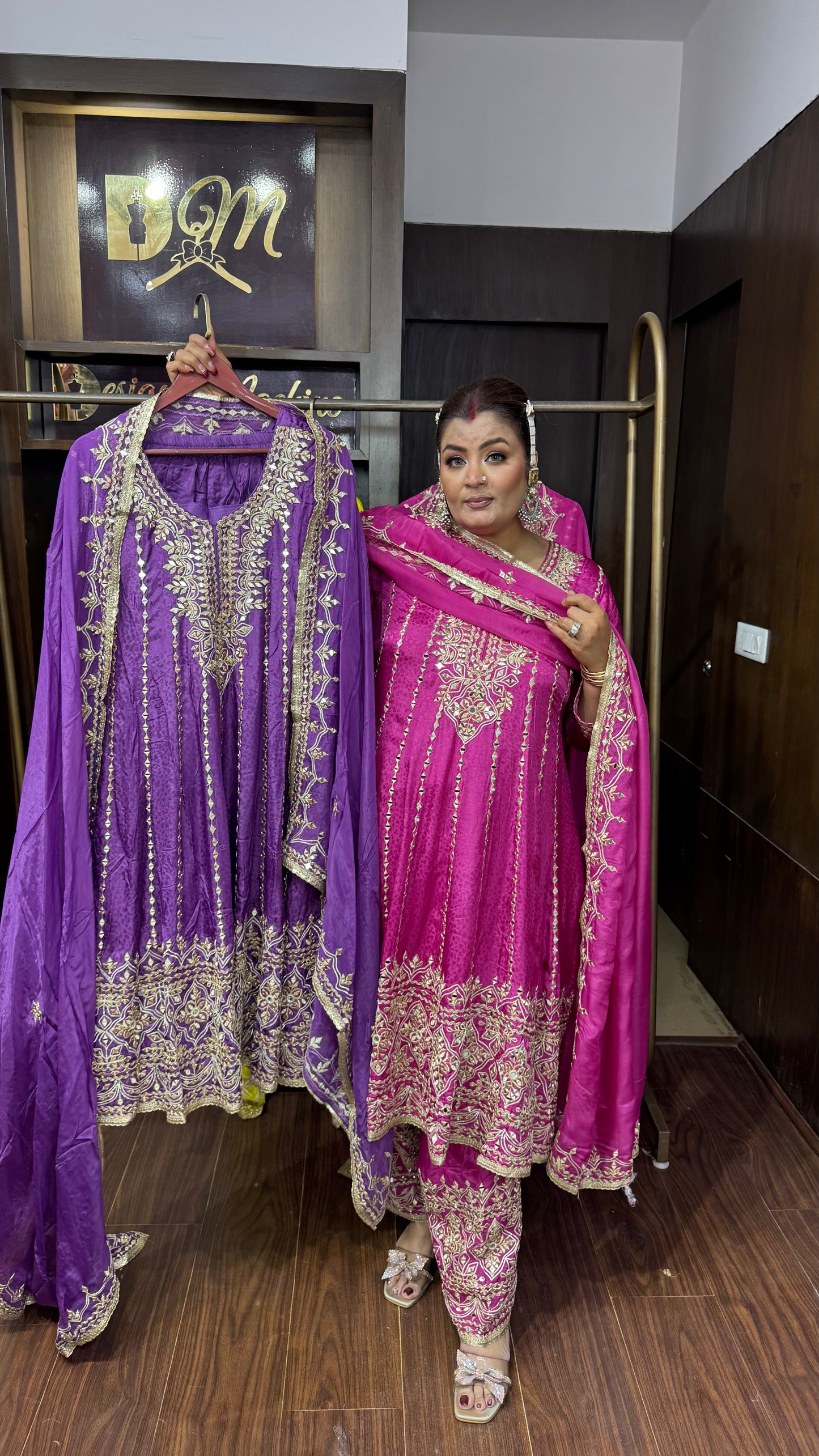 Mahira Chunon Farshi Anarkali Suit