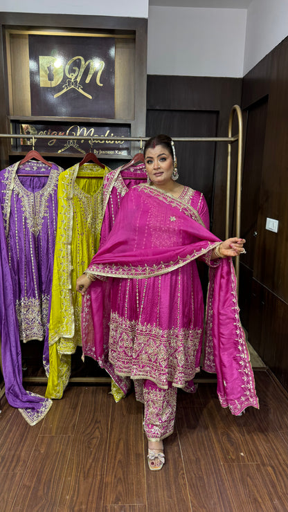 Mahira Chunon Farshi Anarkali Suit