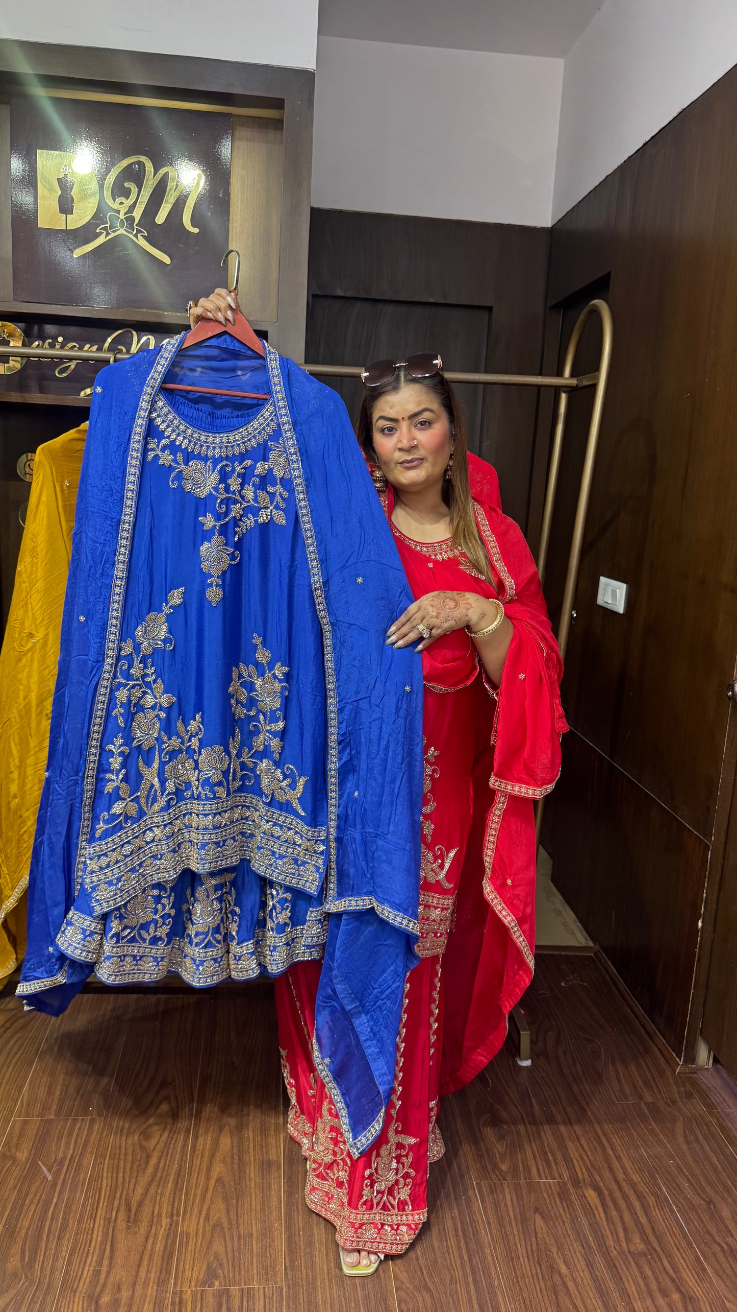 Elara Pure Chunon Sharara Suit