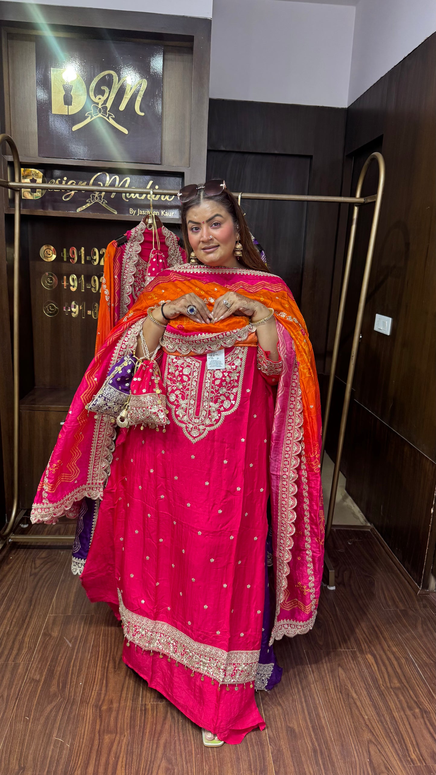 Aavya Pure Chunon Unstitched Suit