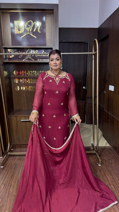 Alesha Pure Georgette Suit
