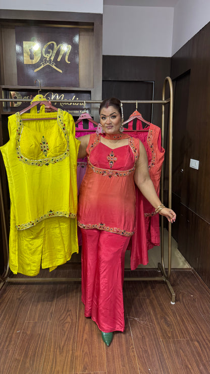 Aavielle Pure Crepe Indo-Western
