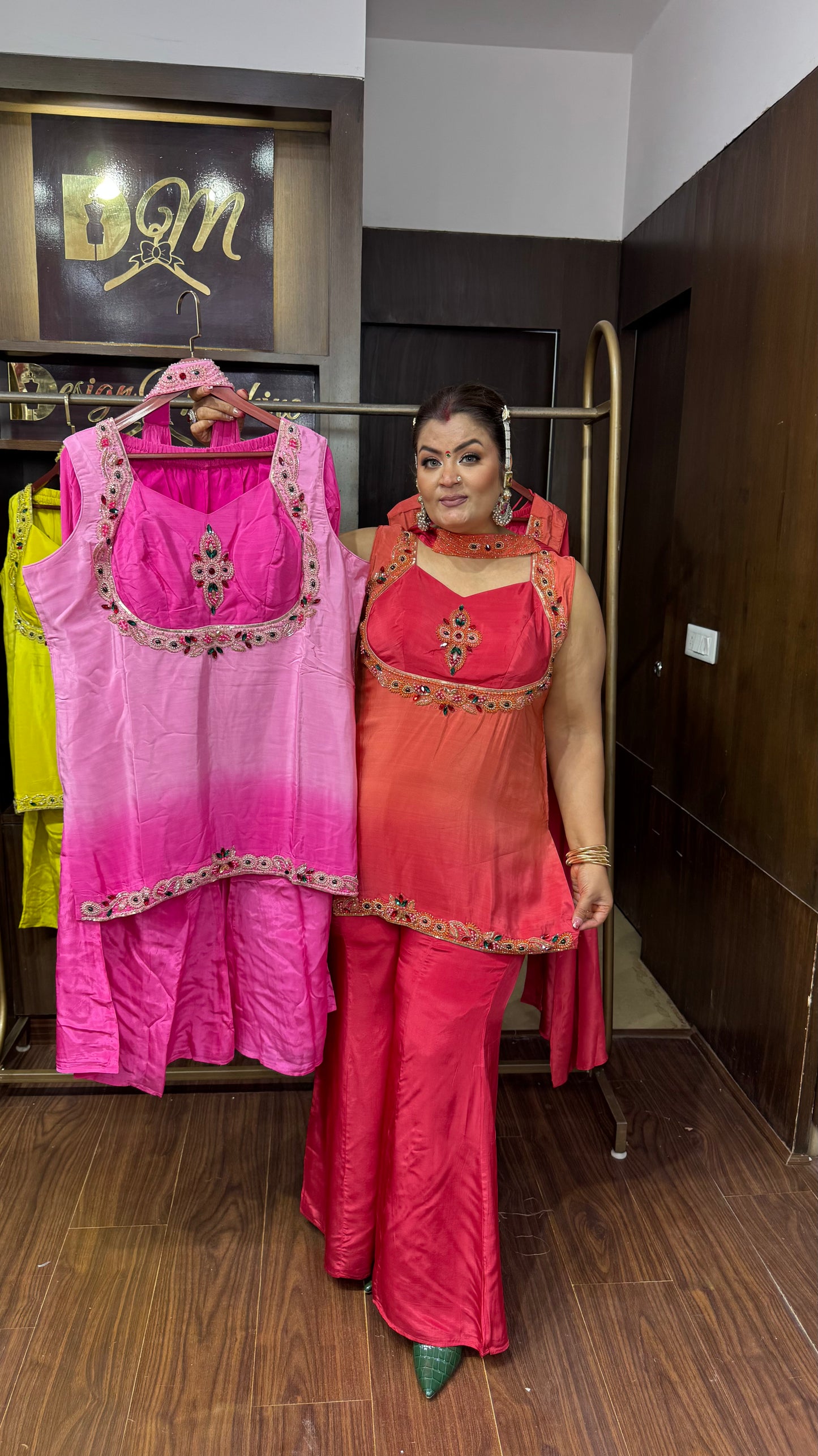 Aavielle Pure Crepe Indo-Western