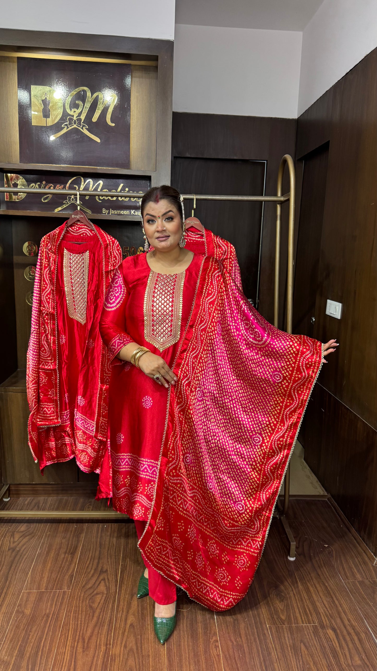 Inara Gajji Silk Suit