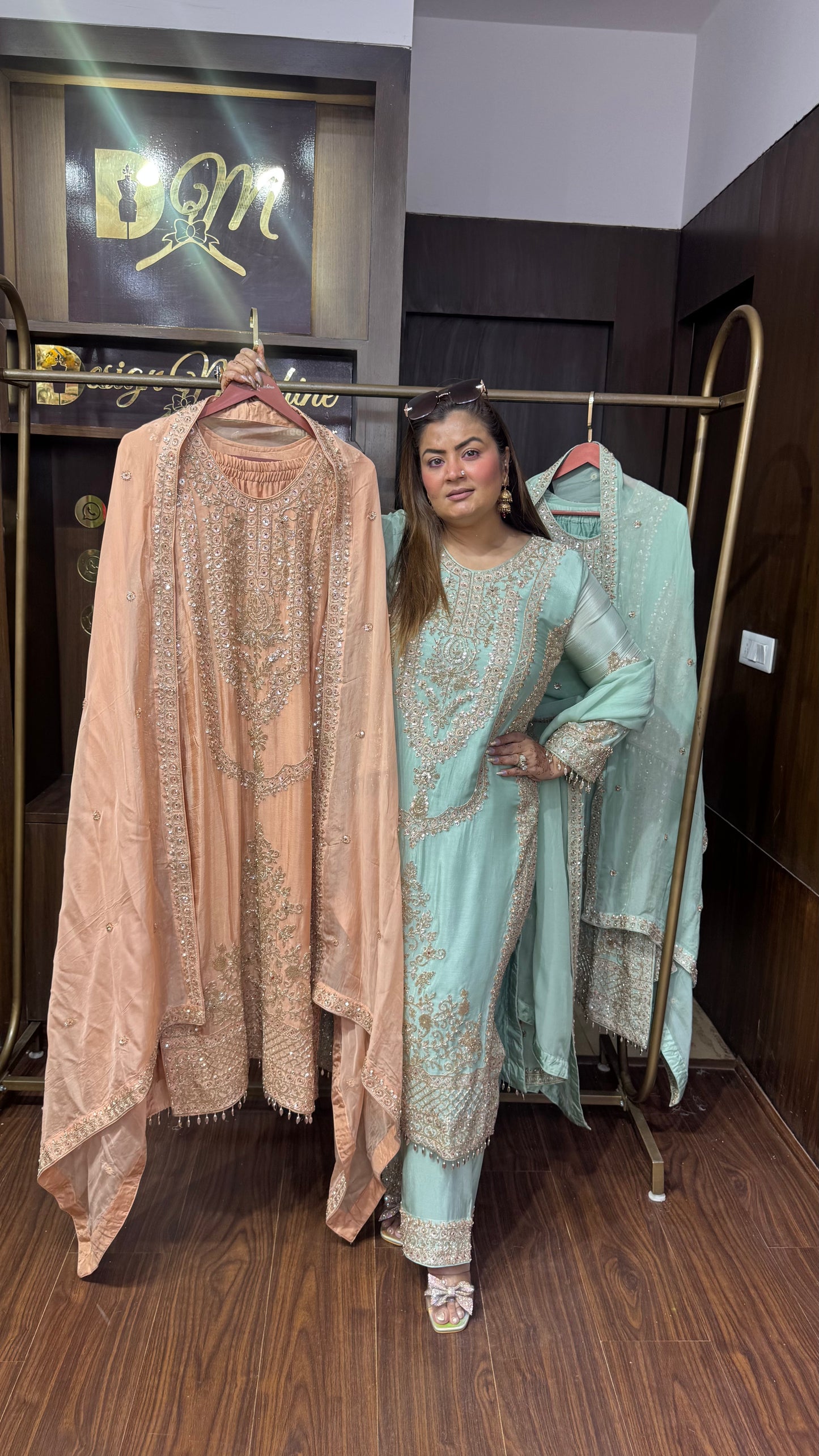 Haniya Pure Chunon Pakistani Suit
