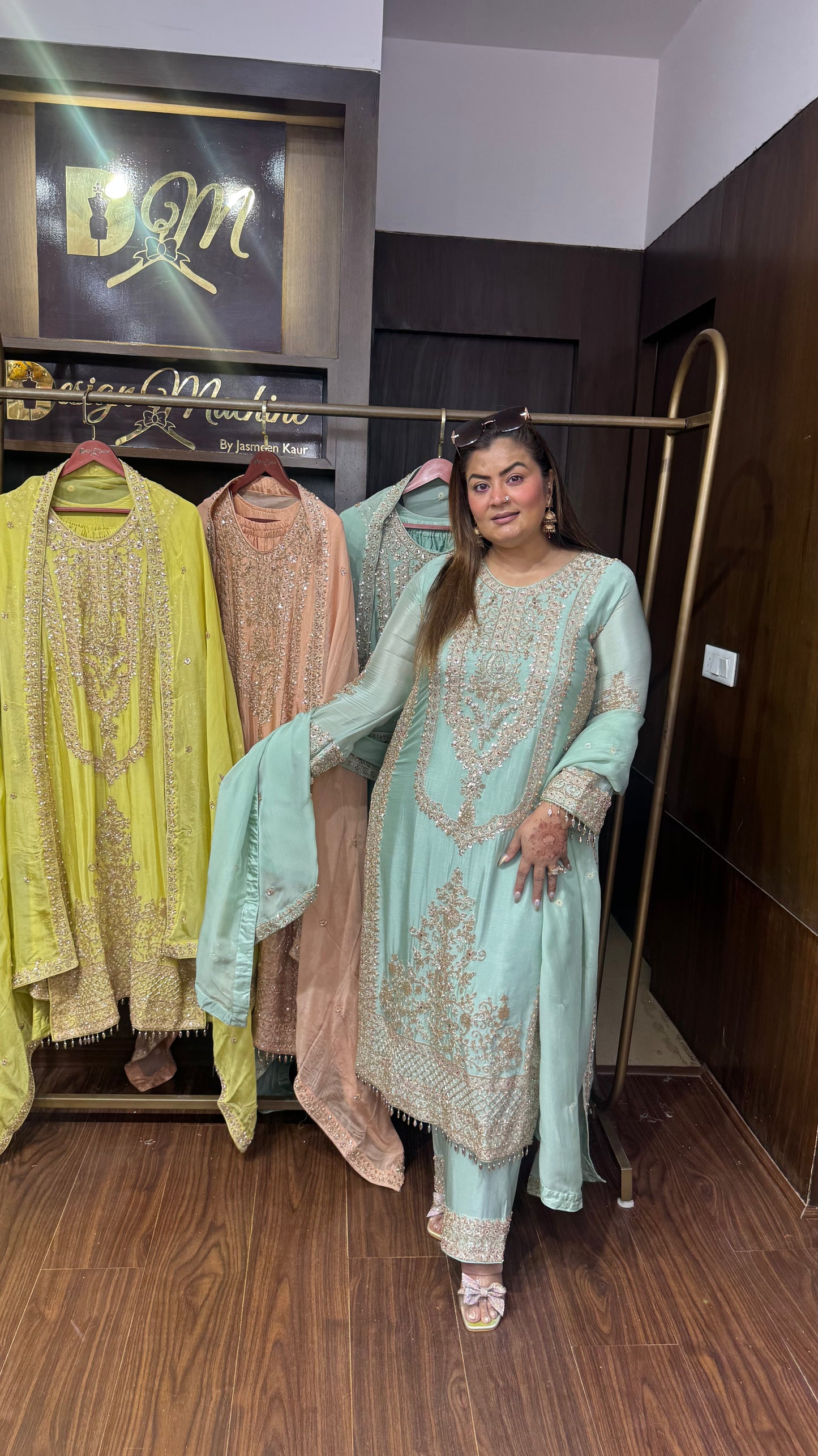 Haniya Pure Chunon Pakistani Suit