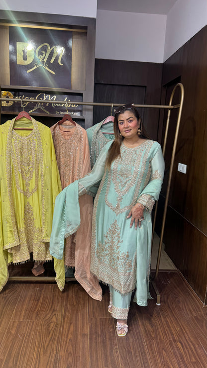 Haniya Pure Chunon Pakistani Suit
