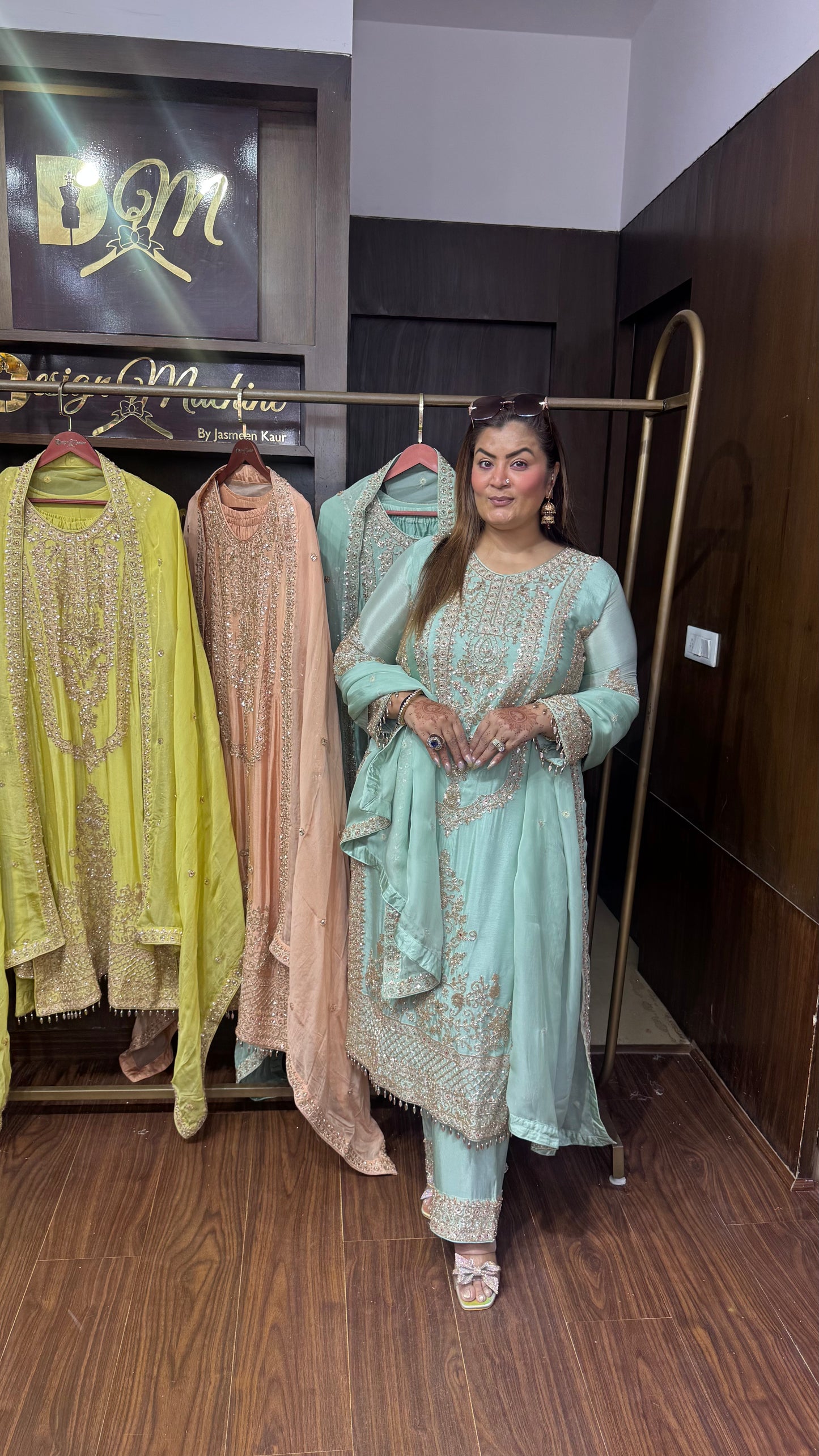 Haniya Pure Chunon Pakistani Suit