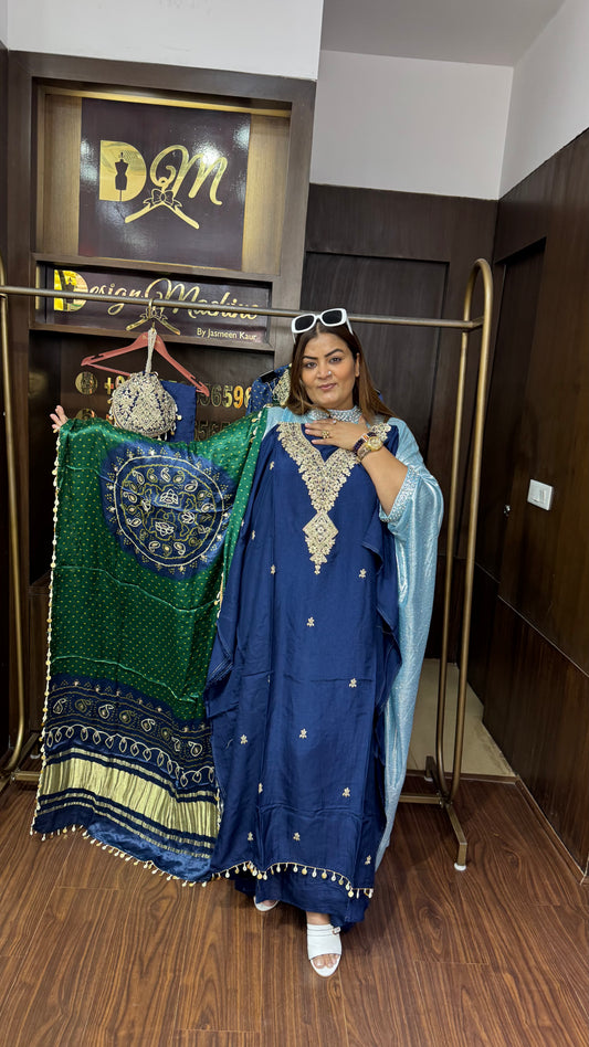 Zyoria (Pure Silk Unstitch Suit)