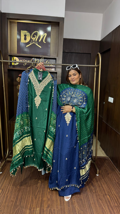 Zyoria (Pure Silk Unstitch Suit)