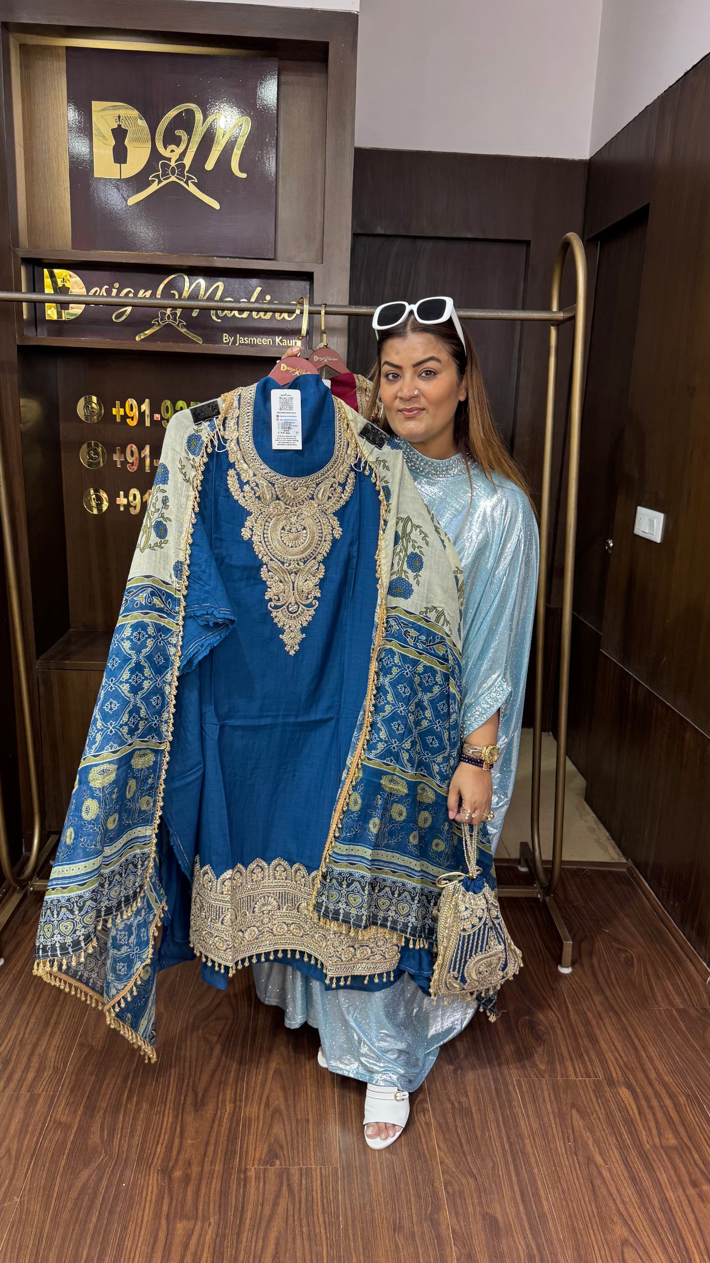 Norelia (Malmal Cotton Unstitch Suit)
