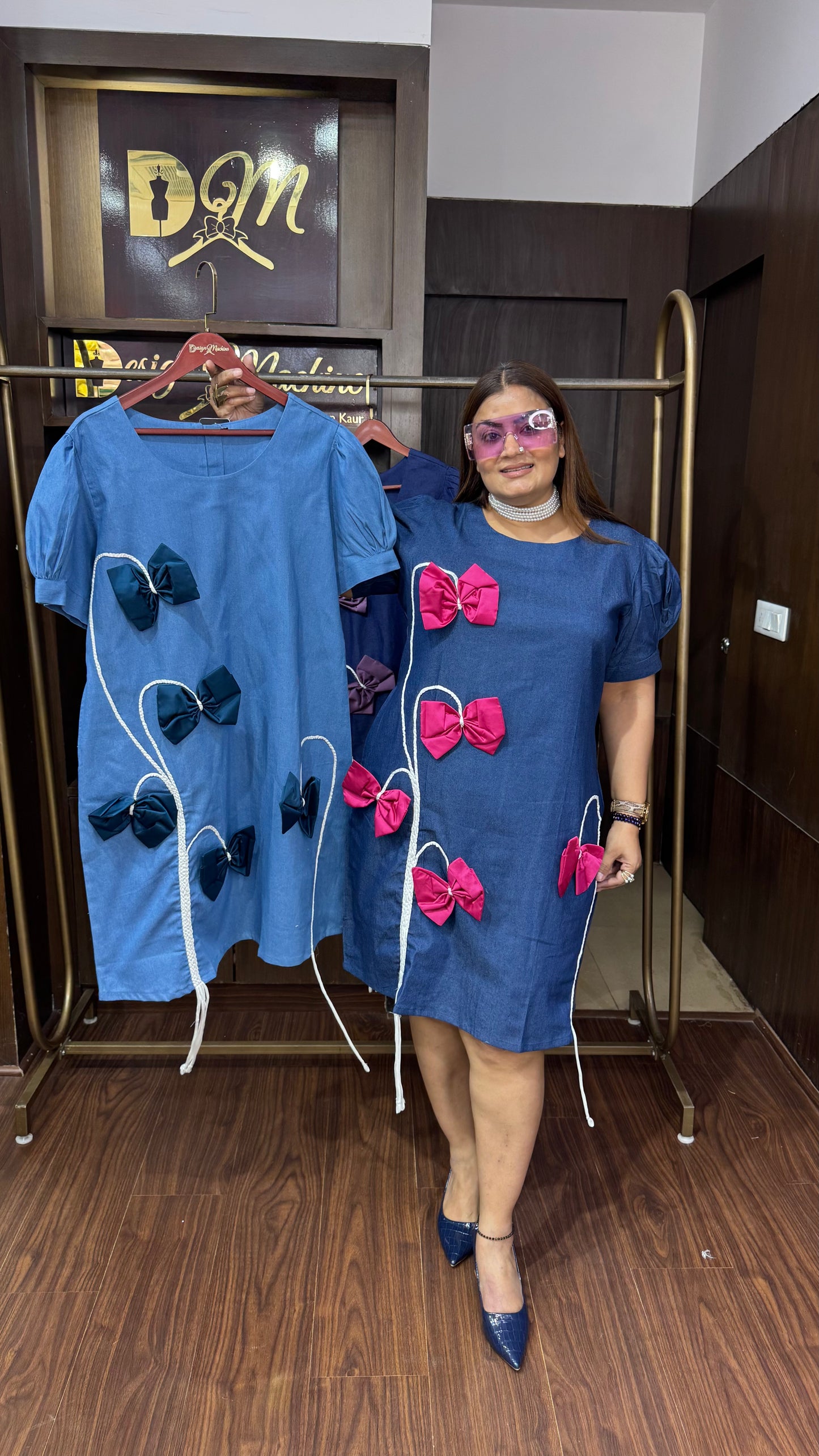 Myrella (Denim Dress)