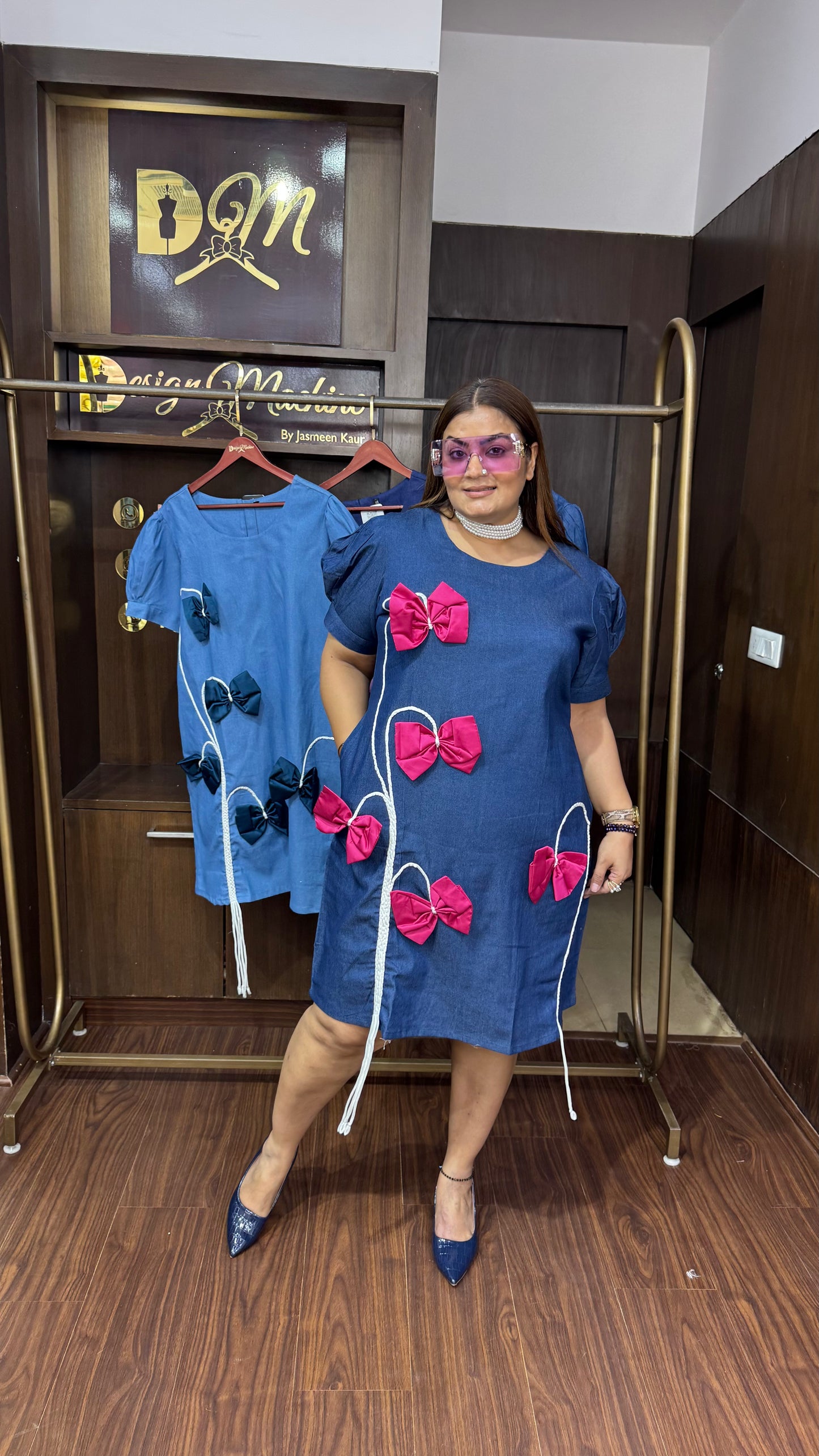 Myrella (Denim Dress)