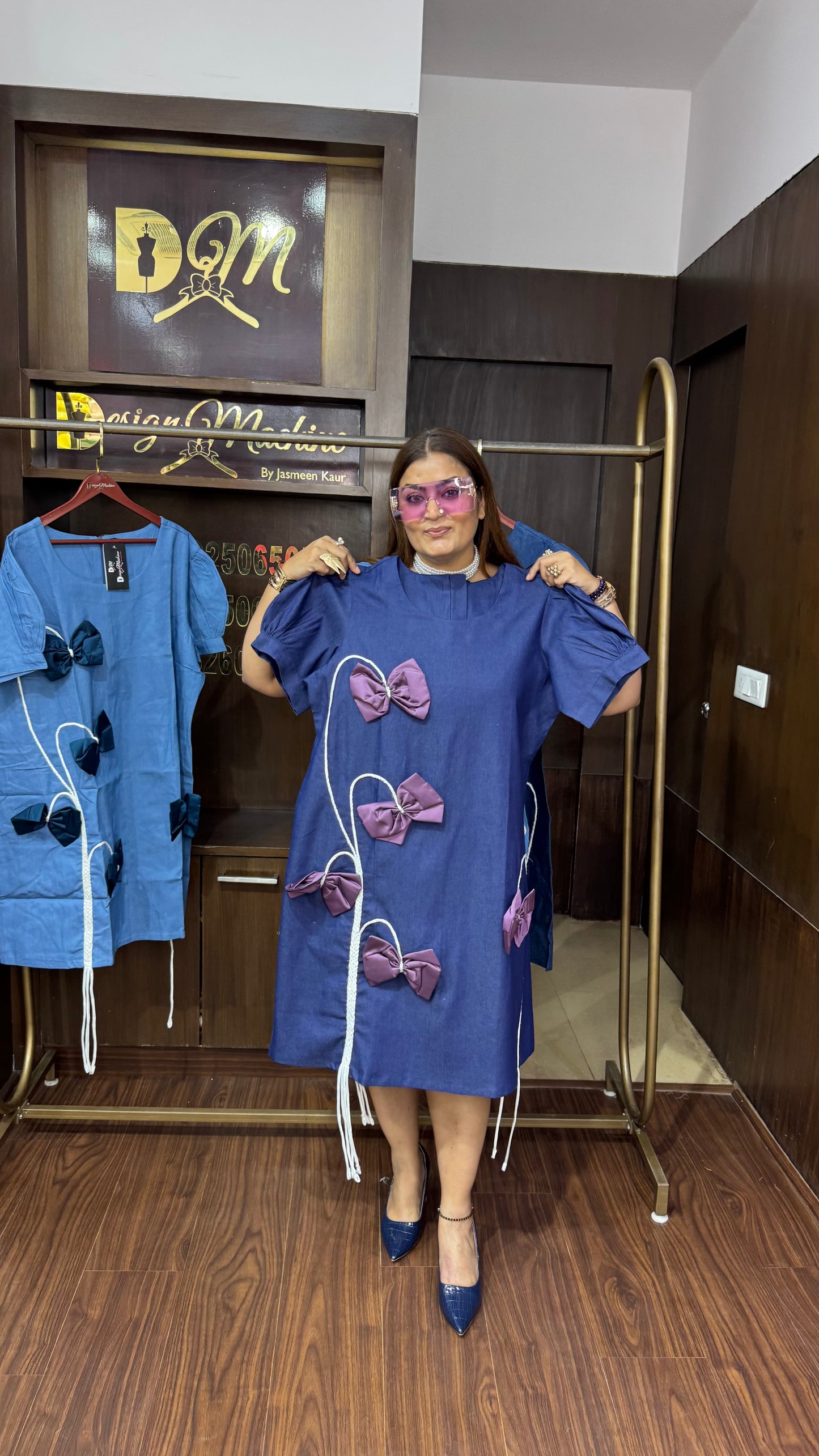 Myrella (Denim Dress)