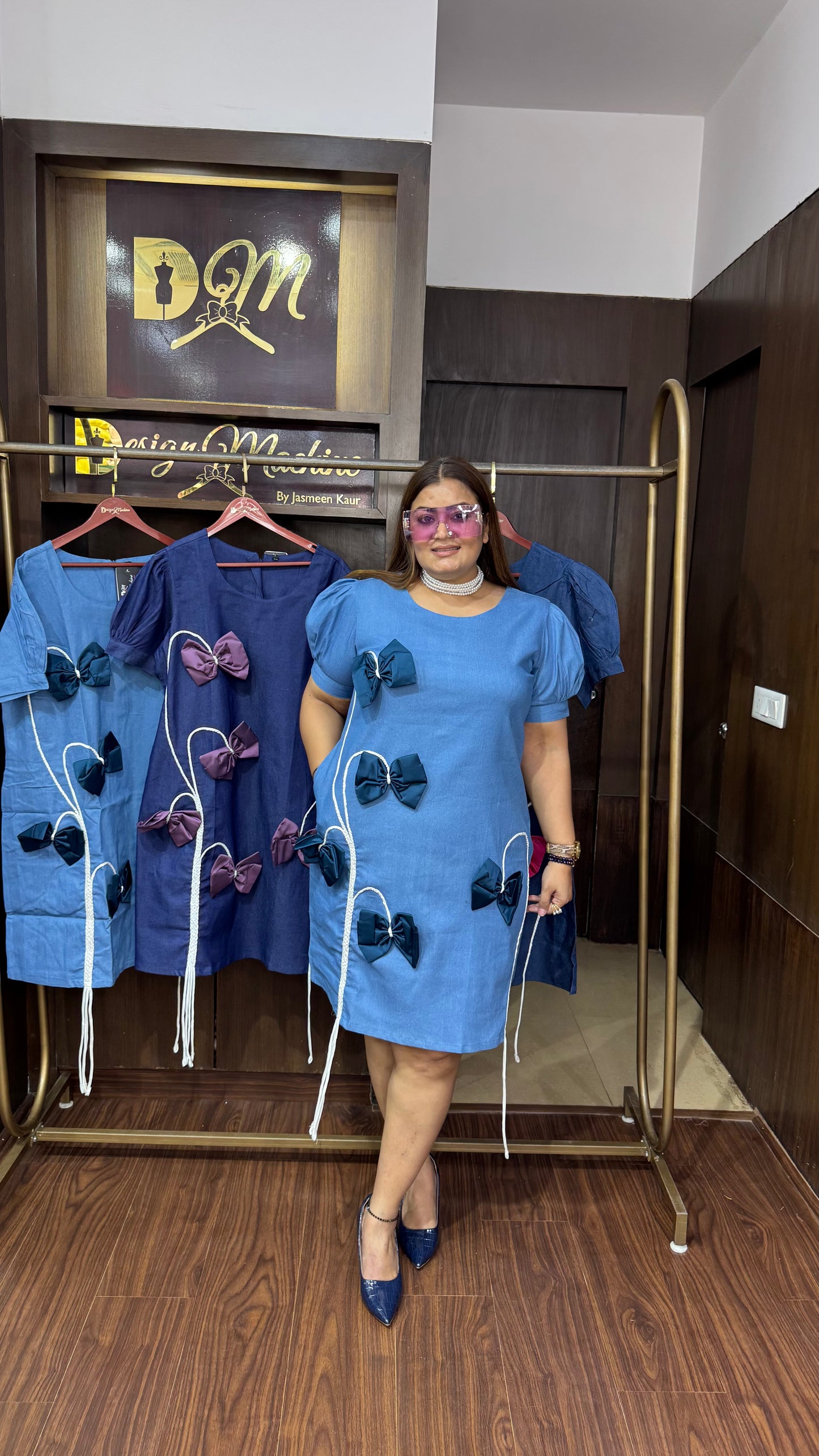 Myrella (Denim Dress)