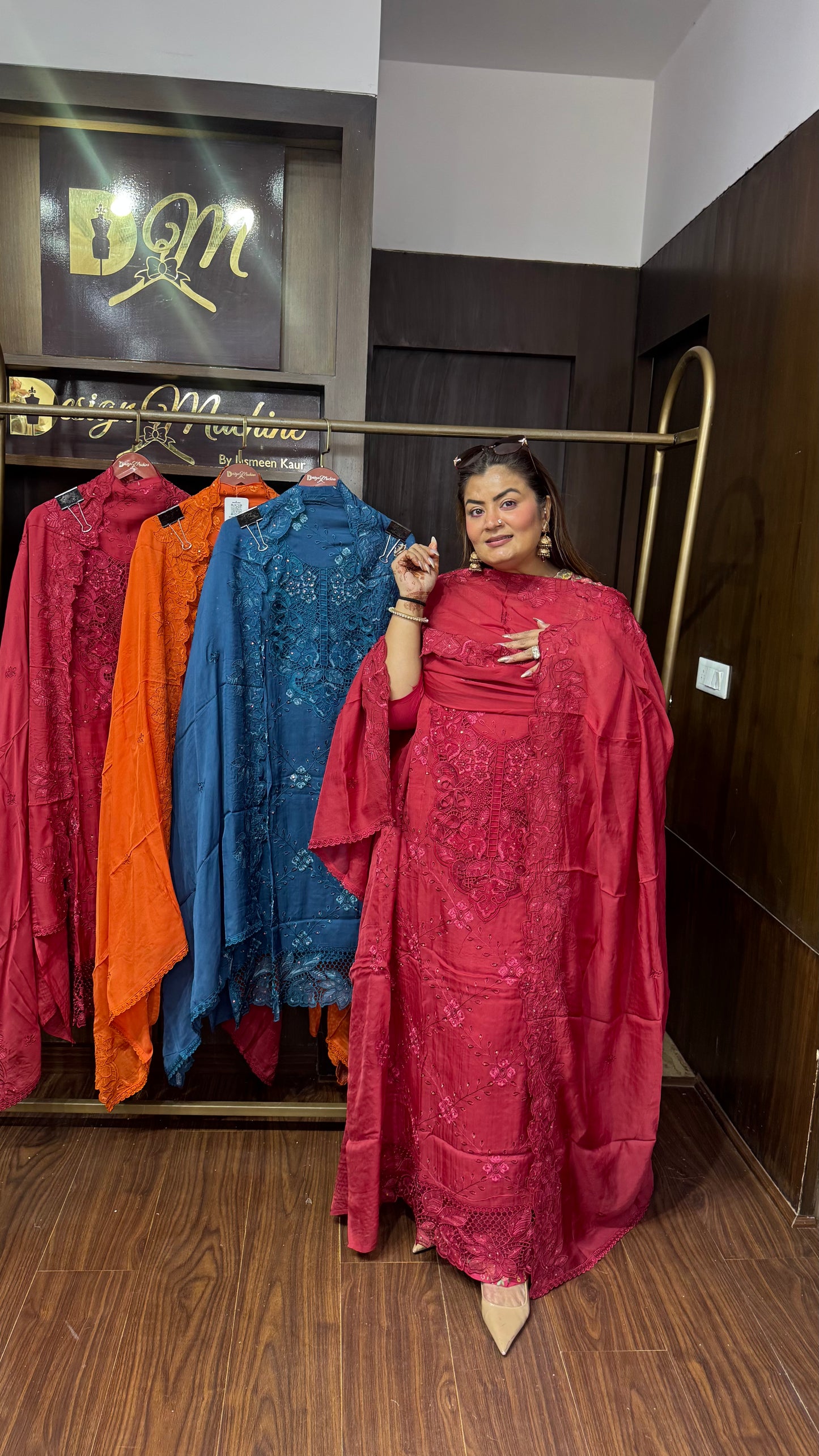 Anaya Cotton Unstitched Suit