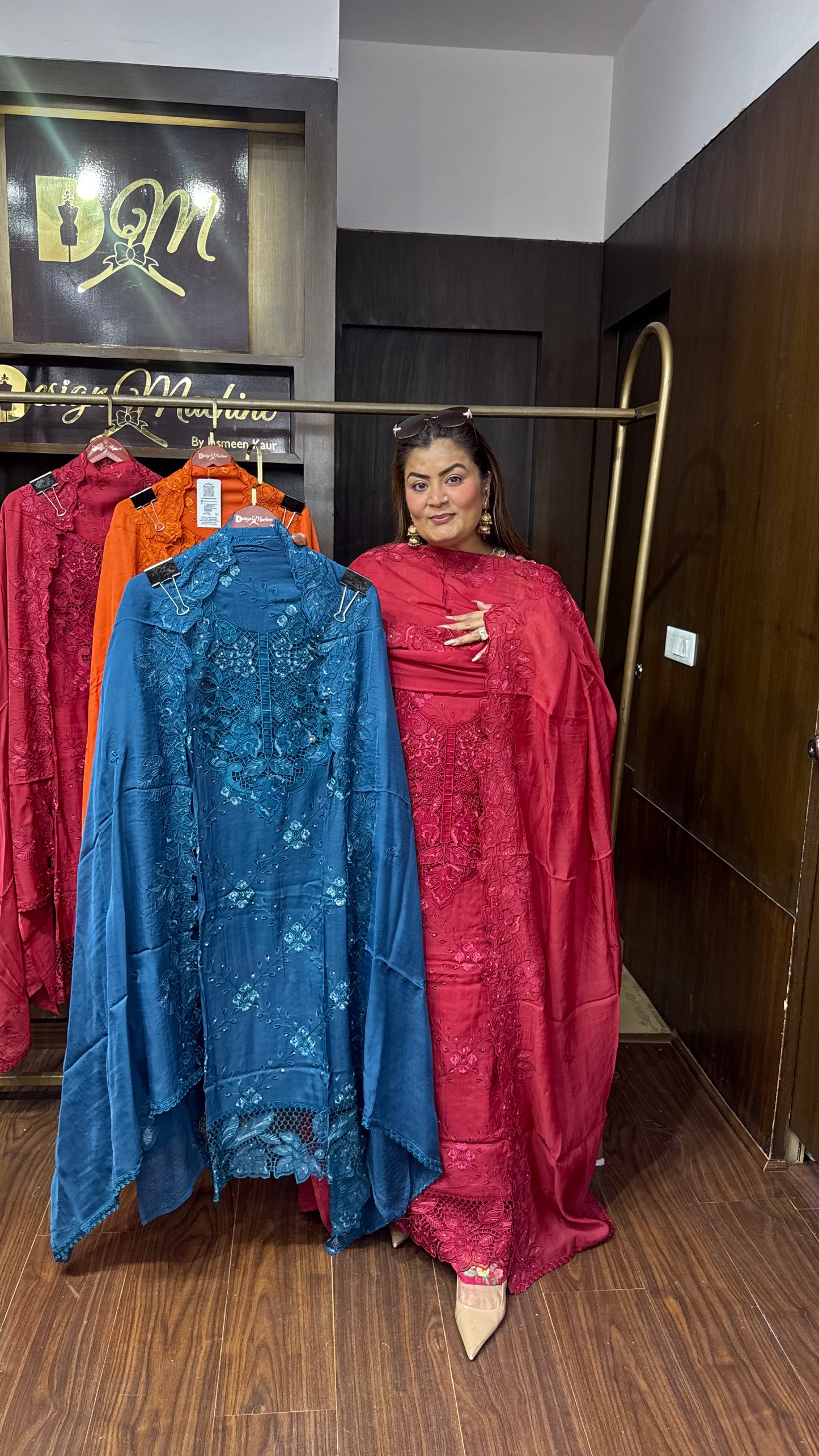 Anaya Cotton Unstitched Suit