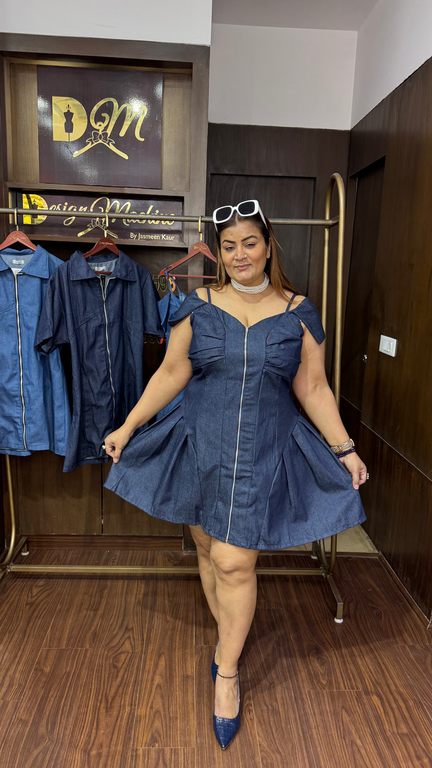 Arvella (Denim Dress)