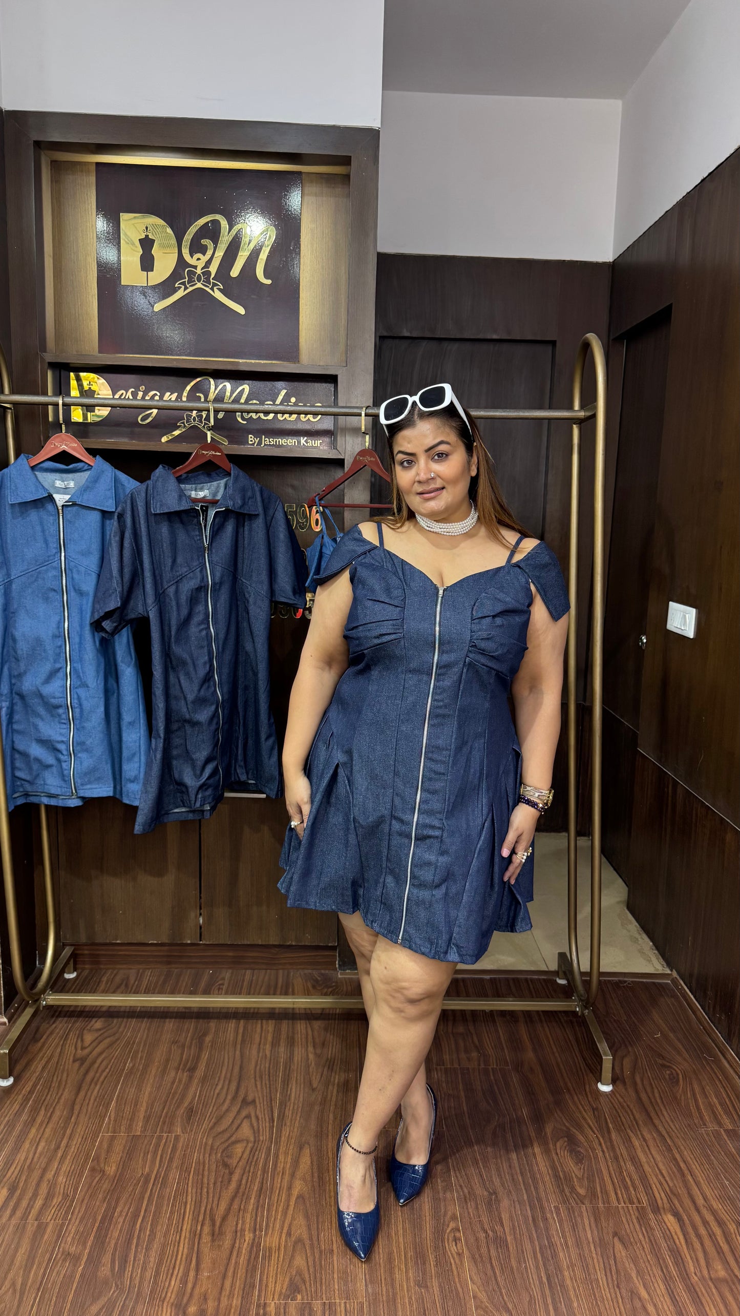 Arvella (Denim Dress)