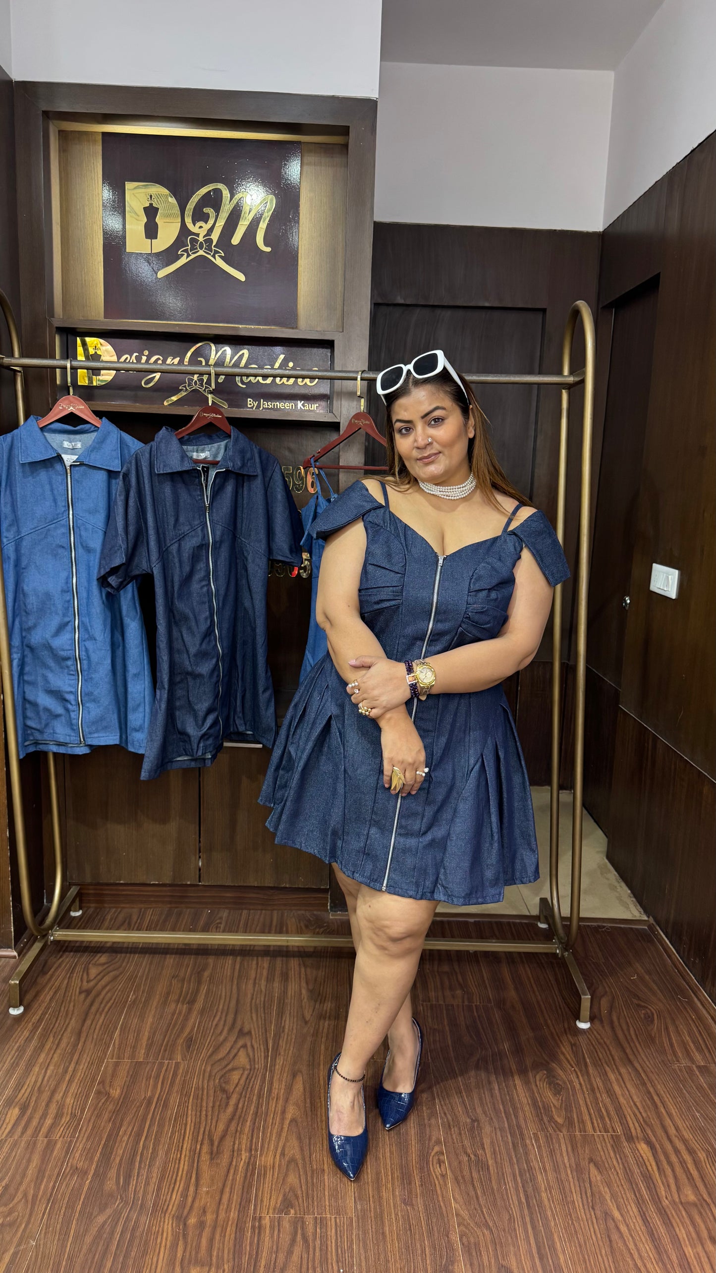 Arvella (Denim Dress)