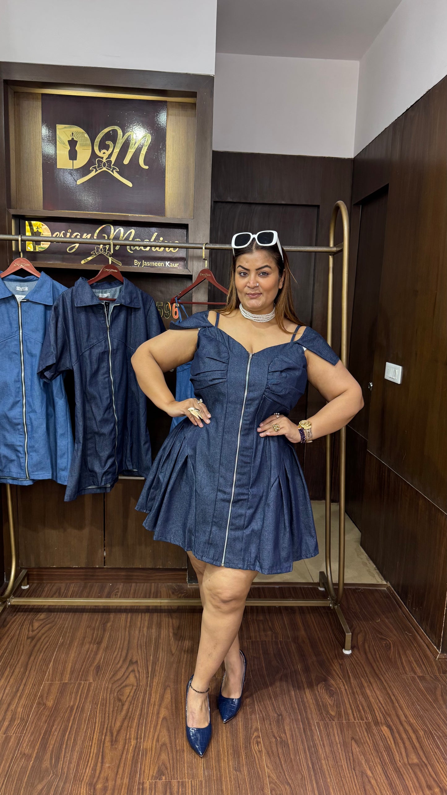 Arvella (Denim Dress)