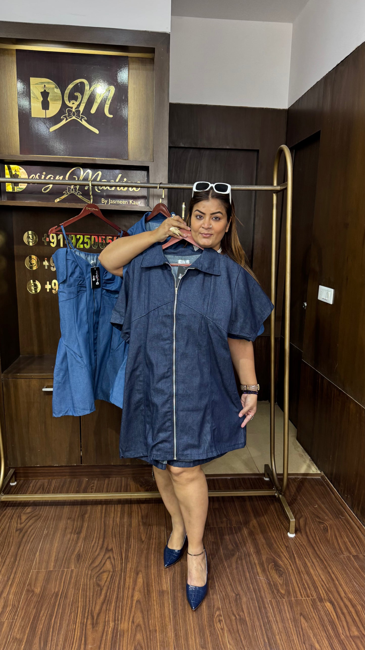Arvella (Denim Dress)