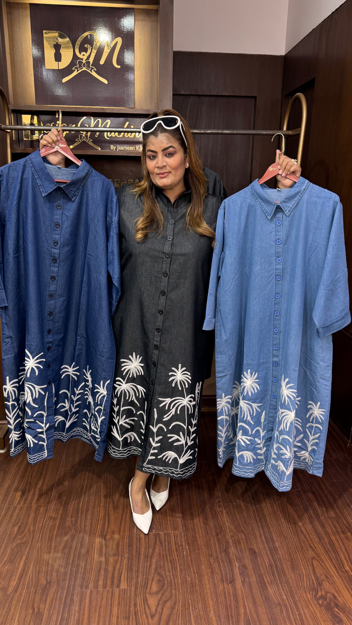 Velora Denim Dress