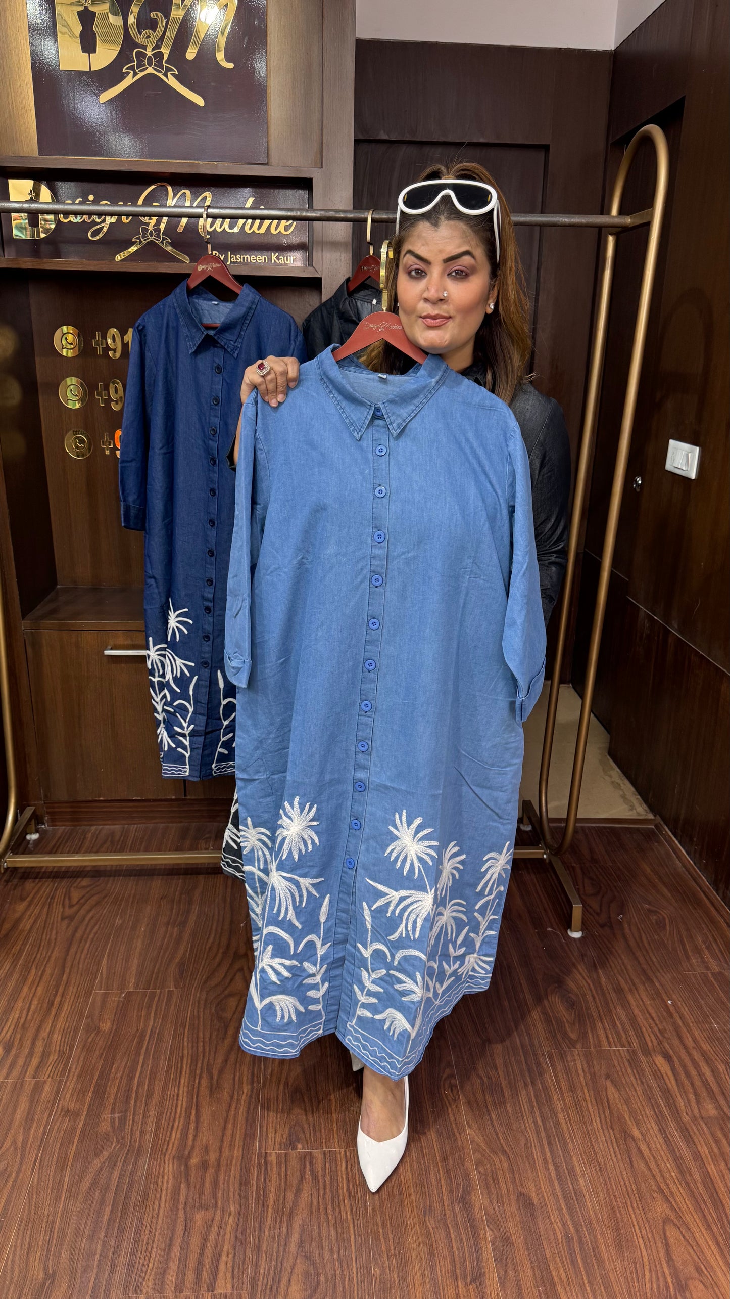 Velora Denim Dress